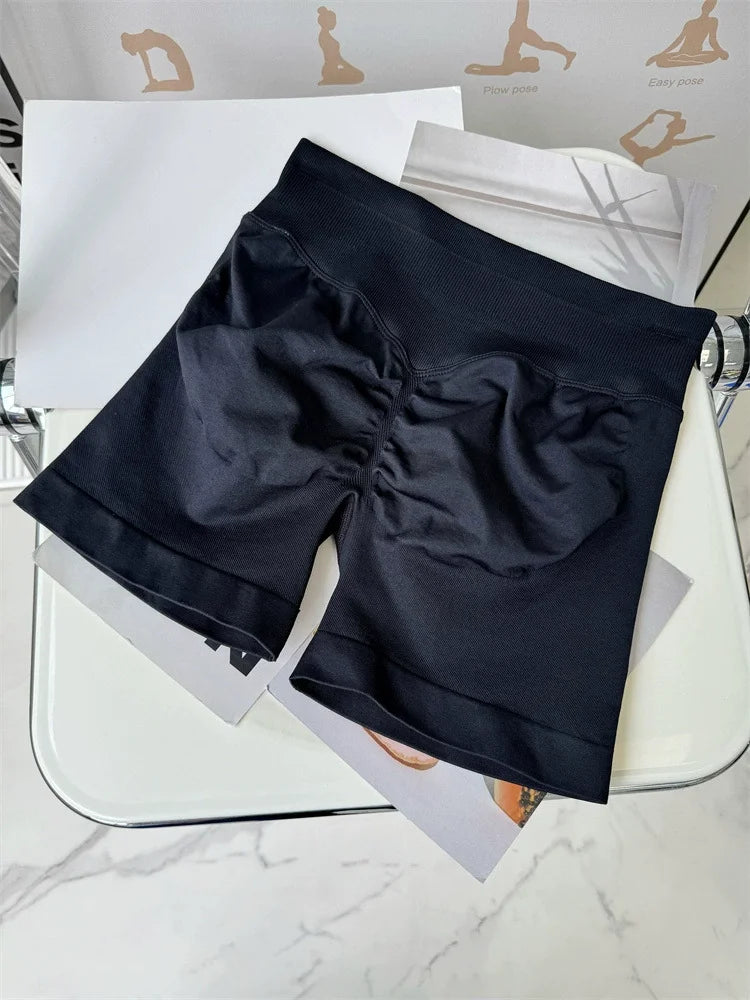 Women Workout Clothes Scrunch Bum Seamless Shorts