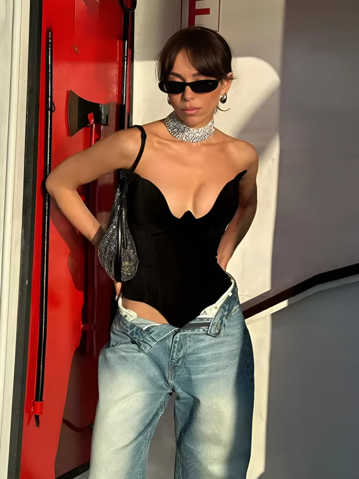 Sexy Backless Stretch Tank Tops
