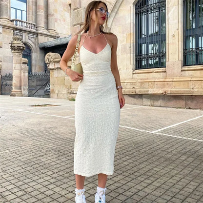 Urban Grace Elegant Sleeveless Long Dresses