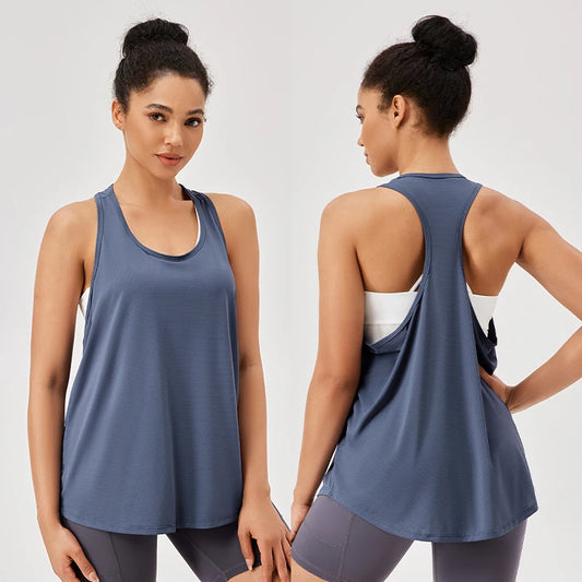 Gym Yoga Vest Athletic Fitness Sports Tank Tops