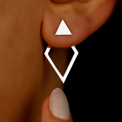 Triangles Dynamic Duo Earrings