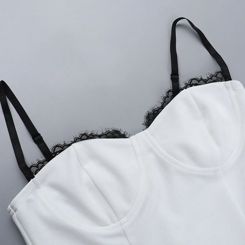 Strap Sleeveless Corset Top