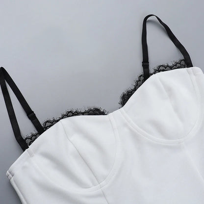 Strap Sleeveless Corset Top