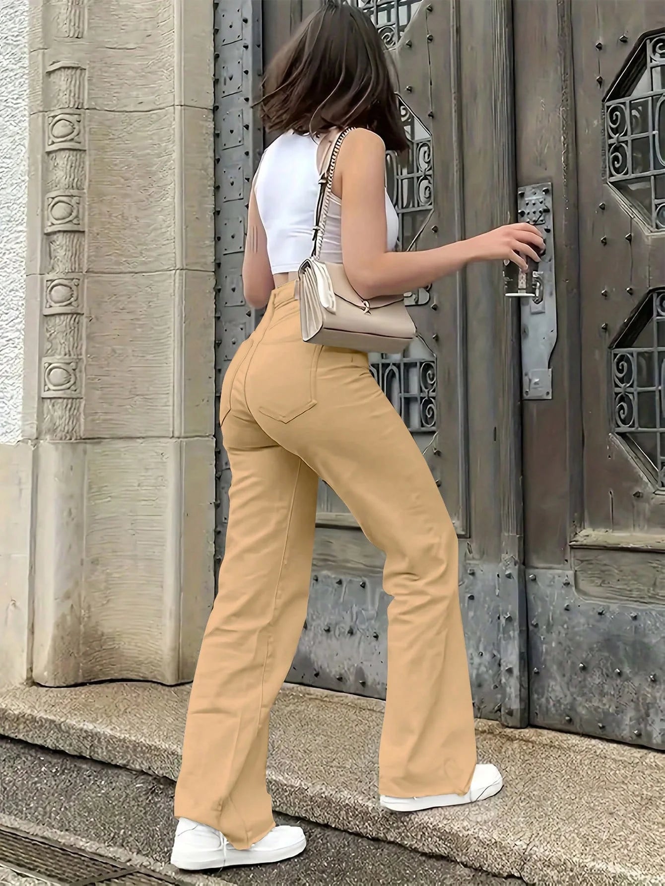 Women's comfortable casual all-match jeans